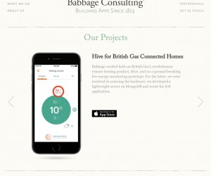 Babbage Consulting home page