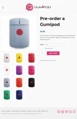 Gumipod Shop Page